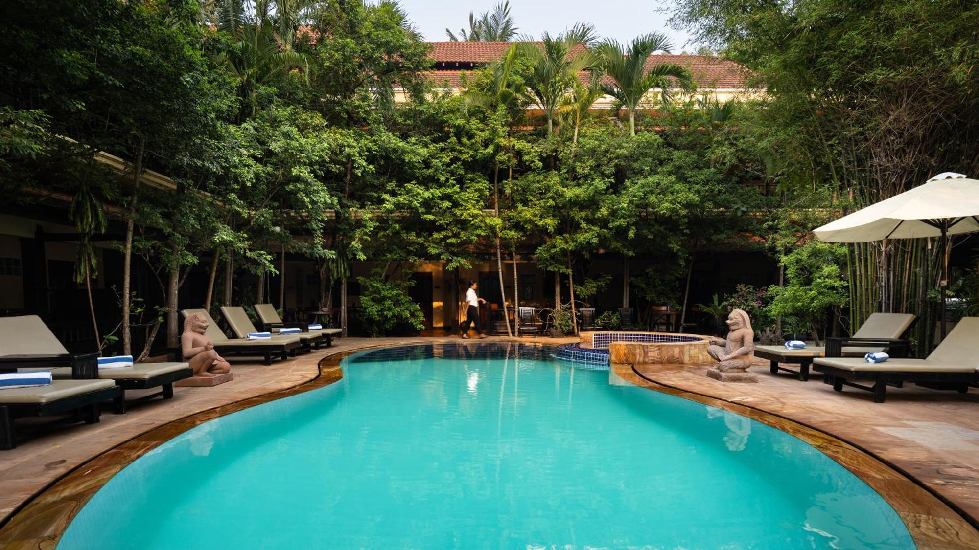 Pavillon Indochine Boutique - Hotel Ciudad de Siem Riep Exterior foto