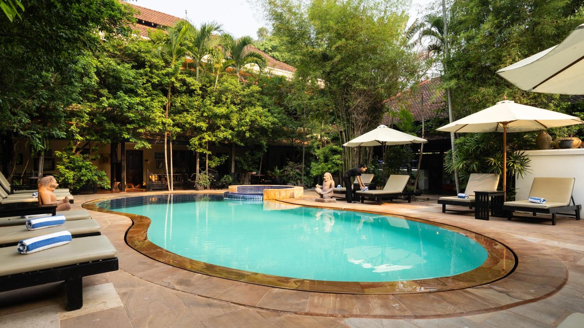 Pavillon Indochine Boutique - Hotel Ciudad de Siem Riep Exterior foto